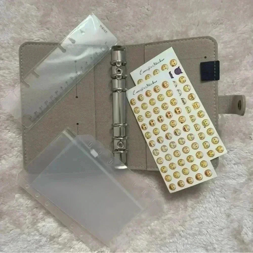 A6‎ 6 Ring Binder Spiral Notebook